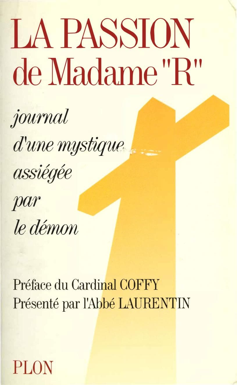 Couverture du livre La Passion de Madame R, René Laurentin, Plon 1993
