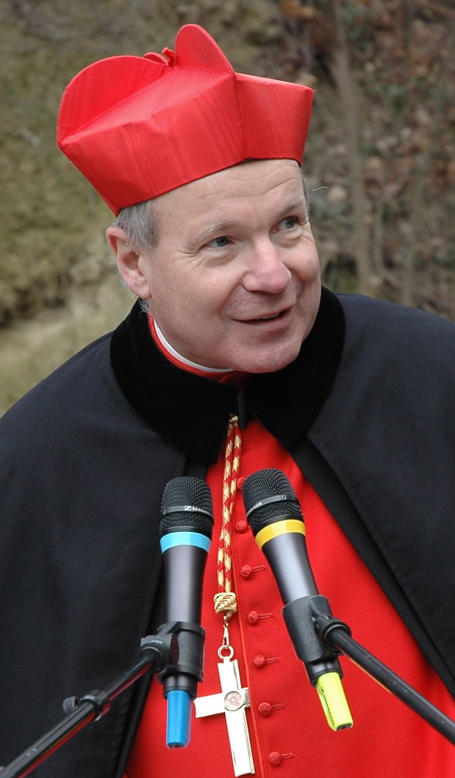 Le cardinal Christoph Schönborn, secrétaire éditorial du Catéchisme