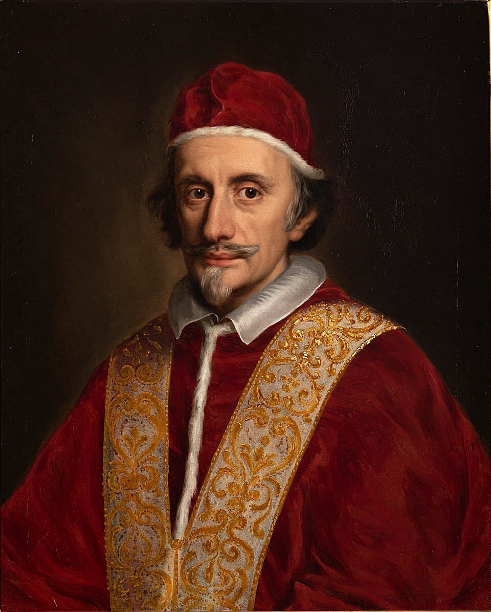 Portrait du pape Innocent XI (Benedetto Odescalchi, 1611-1689) par Jacob Ferdinand Voet
