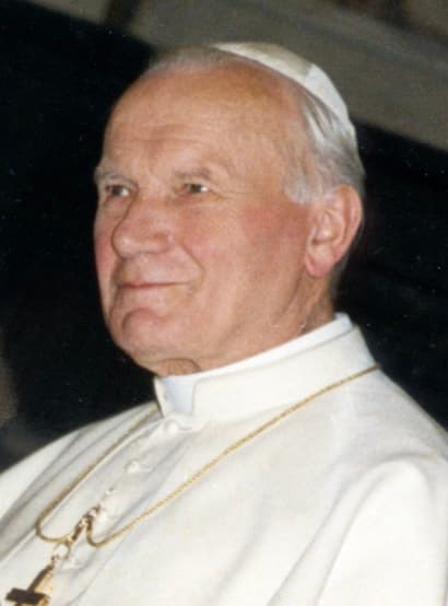 El papa san Juan Pablo II