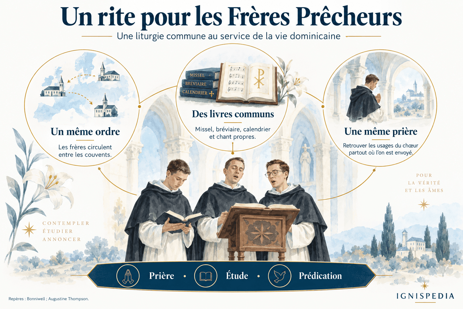 Livres communs, prière et circulation des frères dominicains