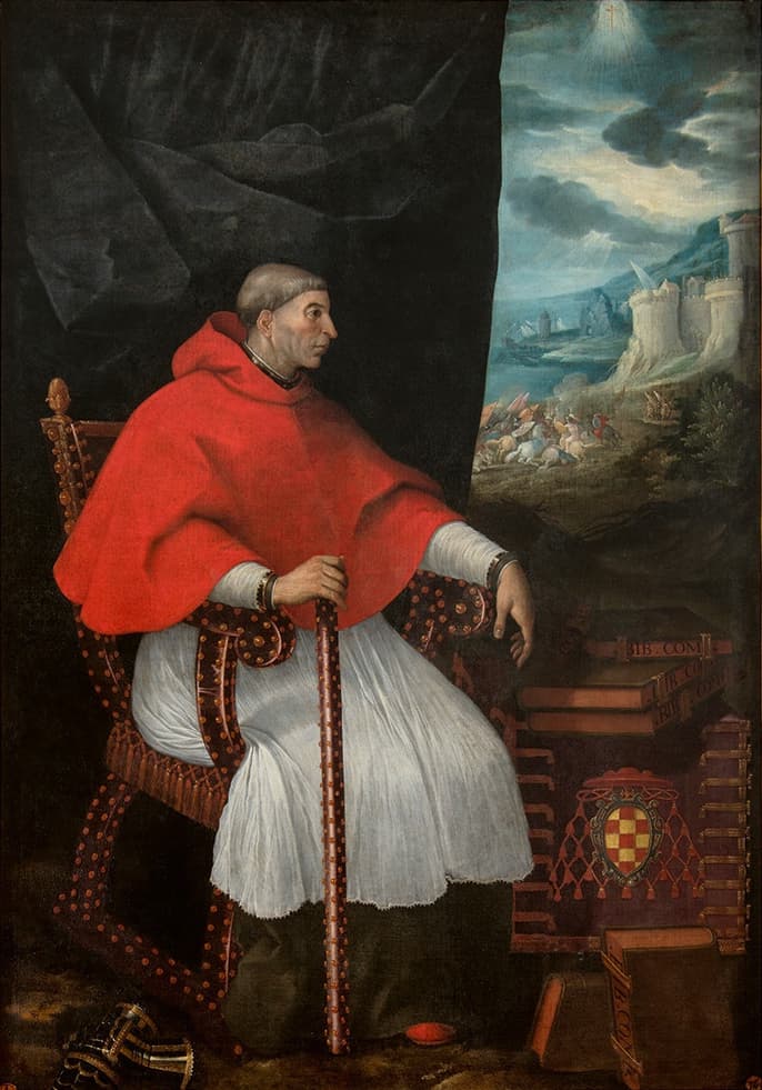 Portrait du cardinal Cisneros par Eugenio Cajés