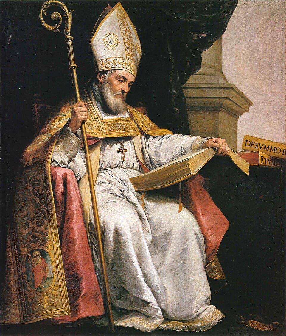 Saint Isidore de Séville peint par Murillo