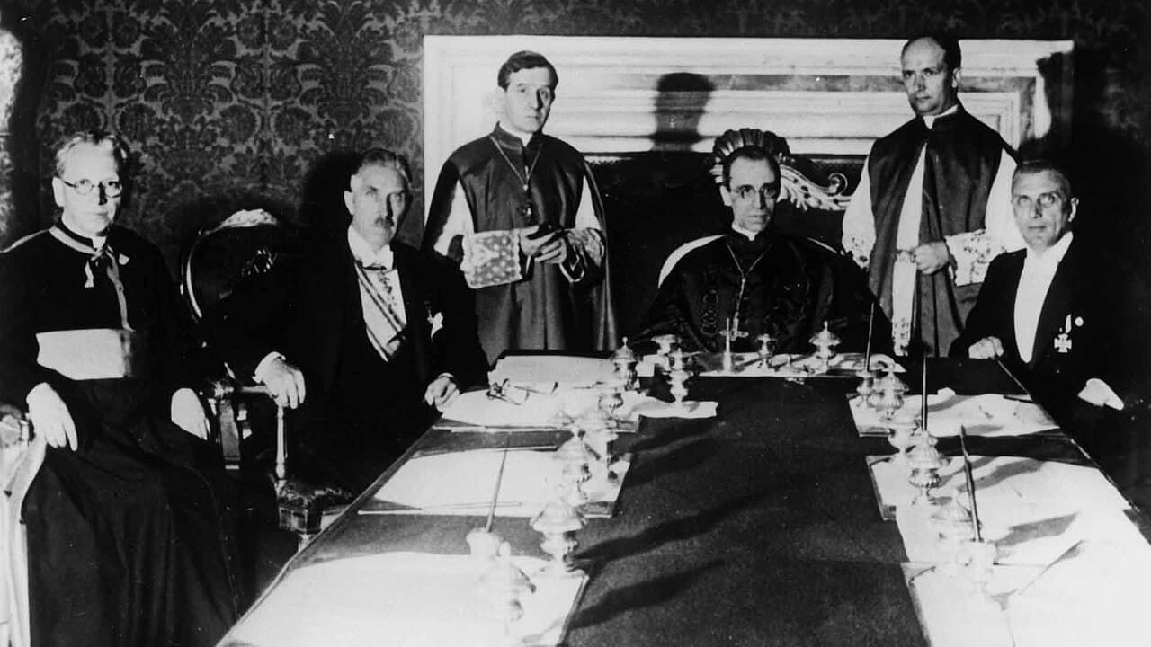 Signing of the Reichskonkordat in Rome on 20 July 1933