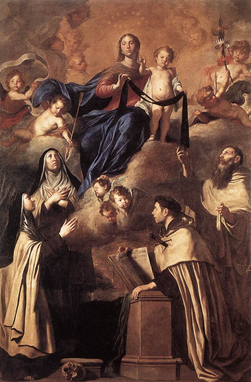 Nuestra Señora del Carmen con el Niño Jesús