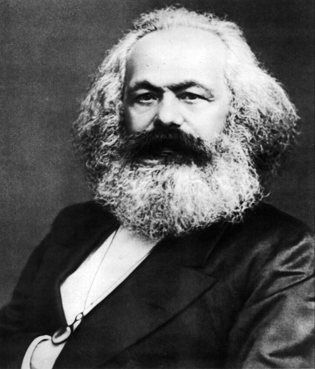 Portrait of Karl Marx in 1875