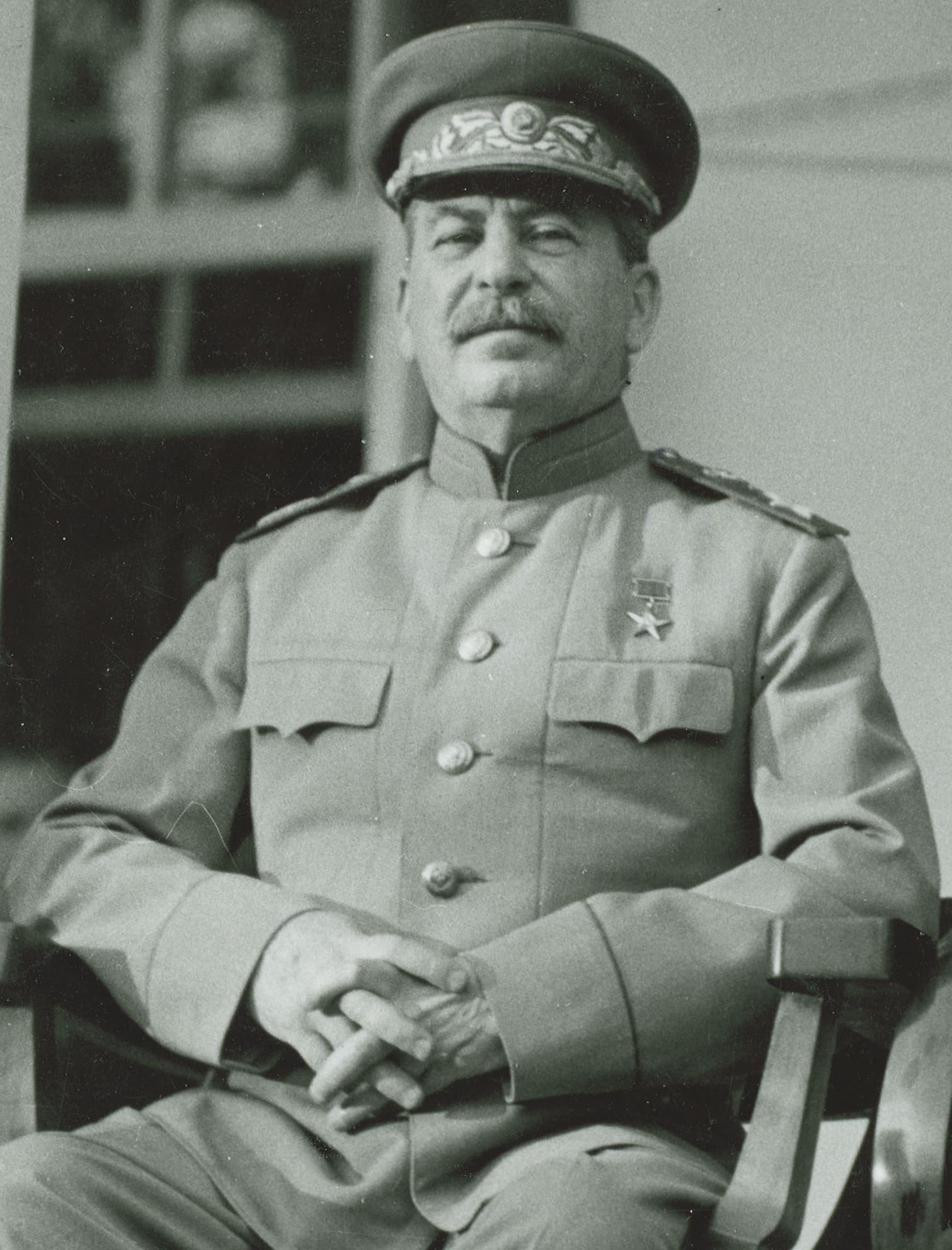 Josef Stalin auf der Teheraner Konferenz, 1943