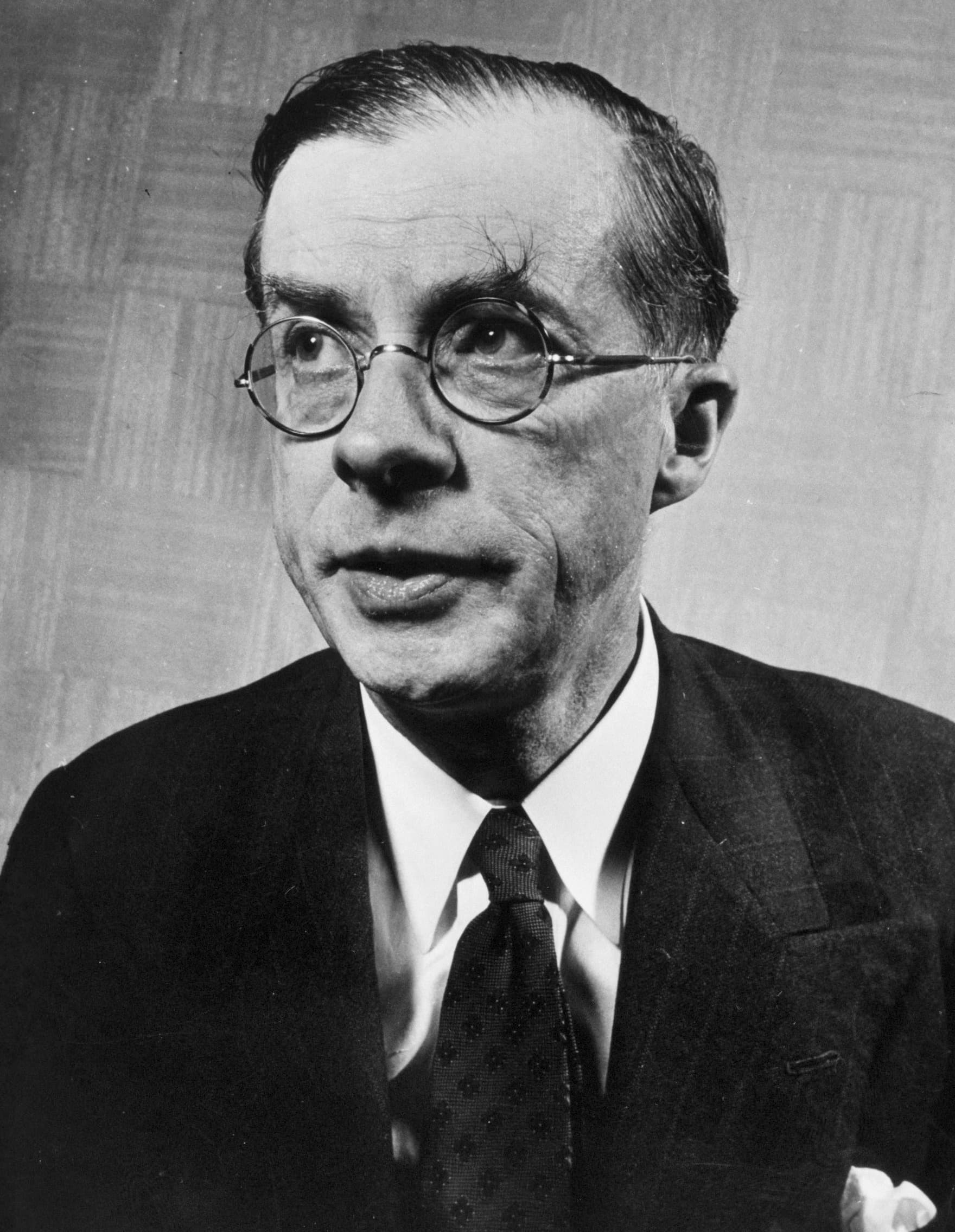 Julian Huxley, retrato fotográfico del 12 de febrero de 1964