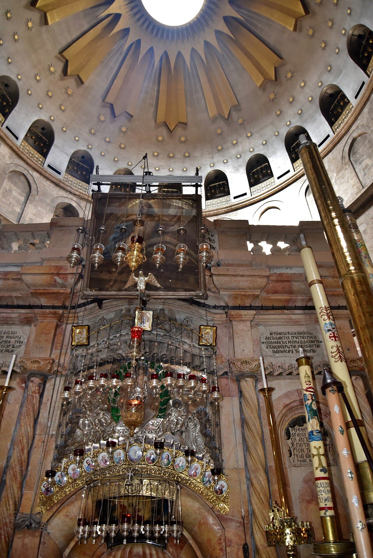 The Aedicule enclosing the Tomb of Christ, Church of the Holy Sepulchre