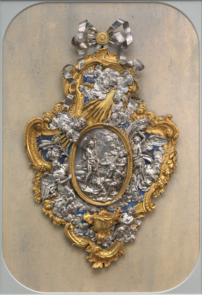 Bénitier de Giovanni Antonio Fornari, vers 1765-1775