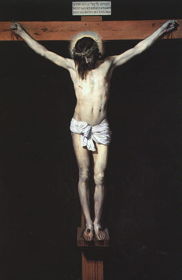Diego Velázquez'in Çarmıhtaki İsa tablosu
