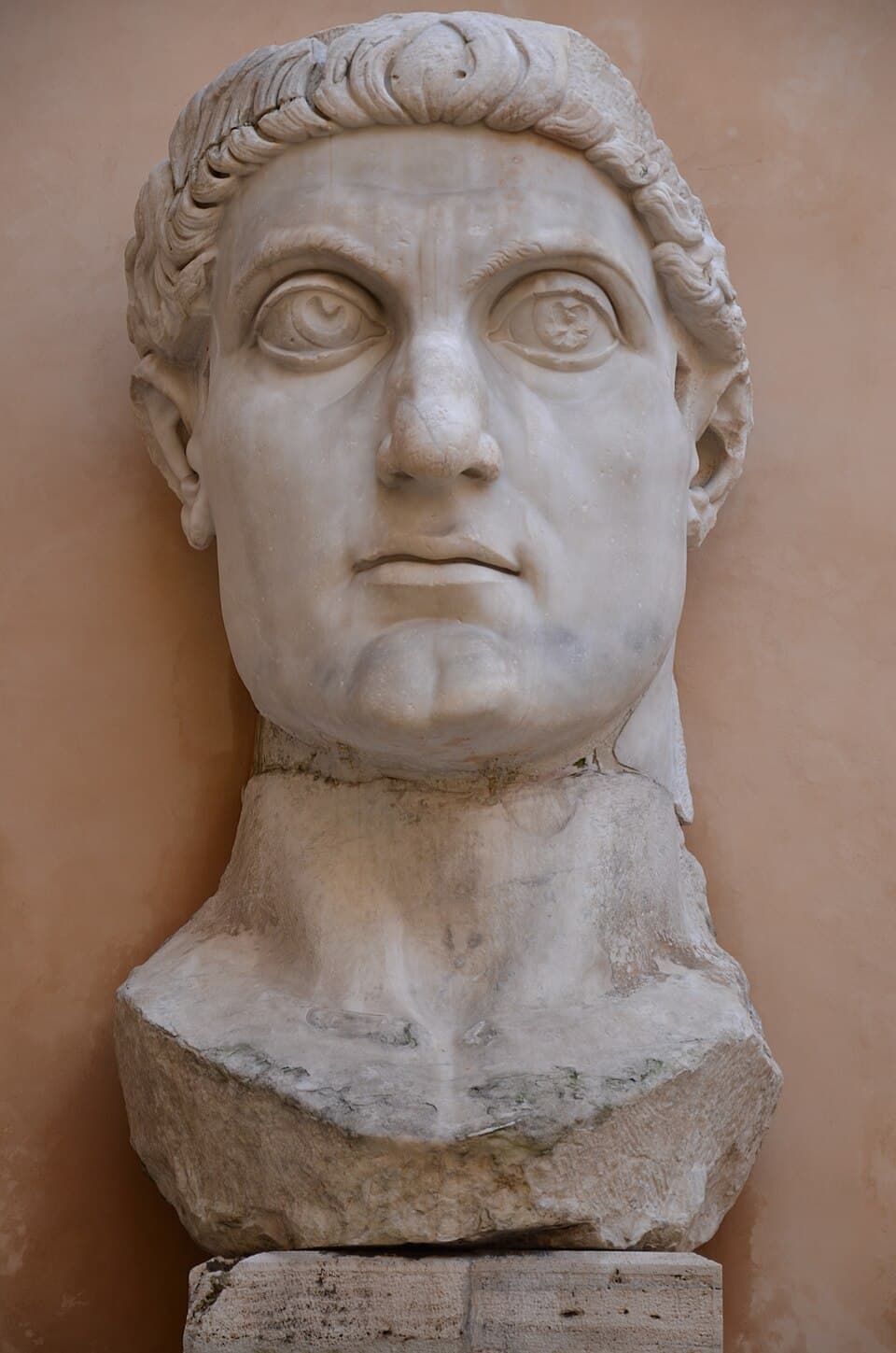 Tête colossale de Constantin aux musées du Capitole