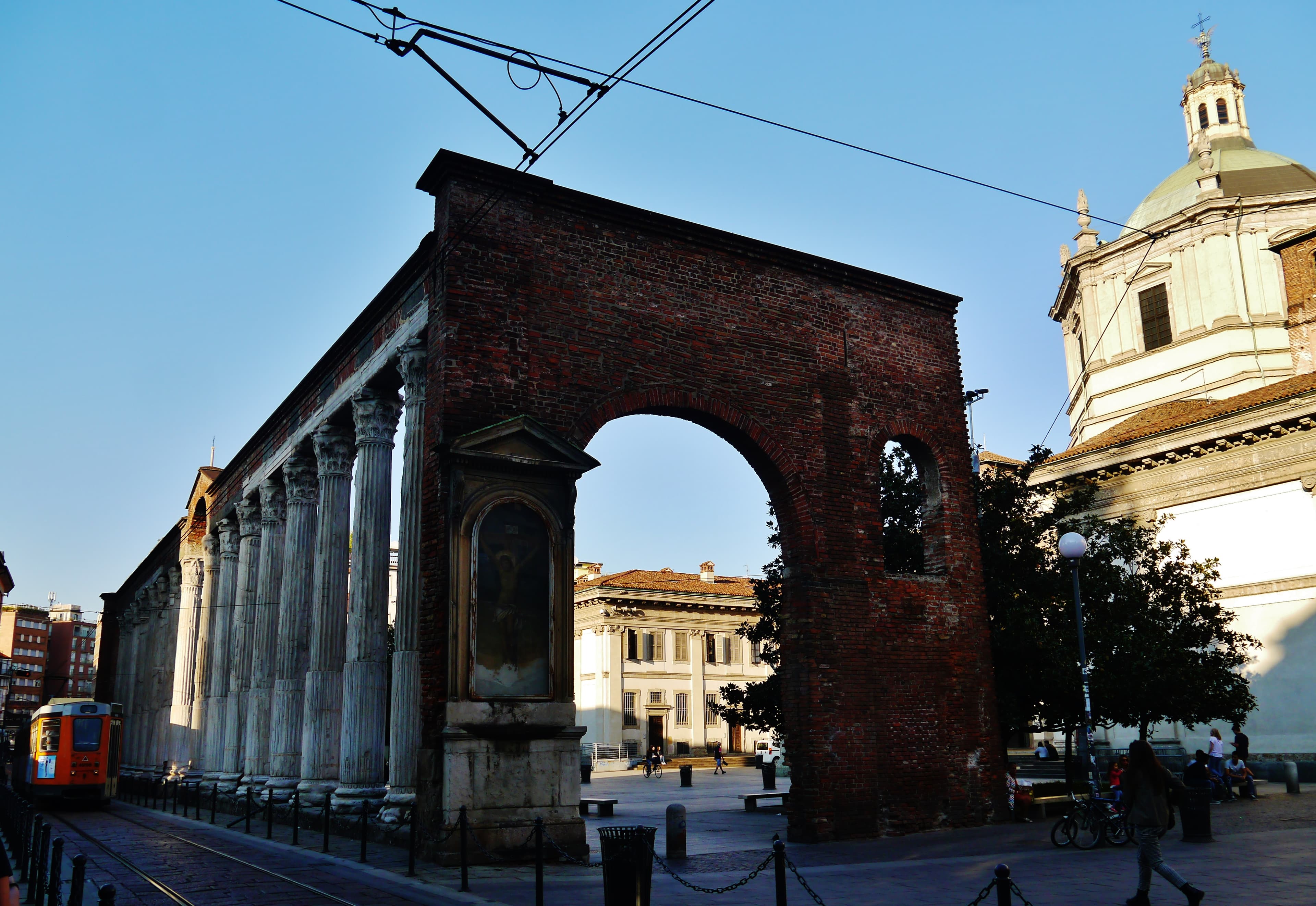 Le colonne romane di San Lorenzo a Milano