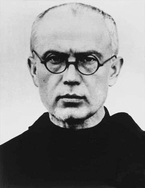 Der heilige Maximilian Maria Kolbe im Jahr 1939