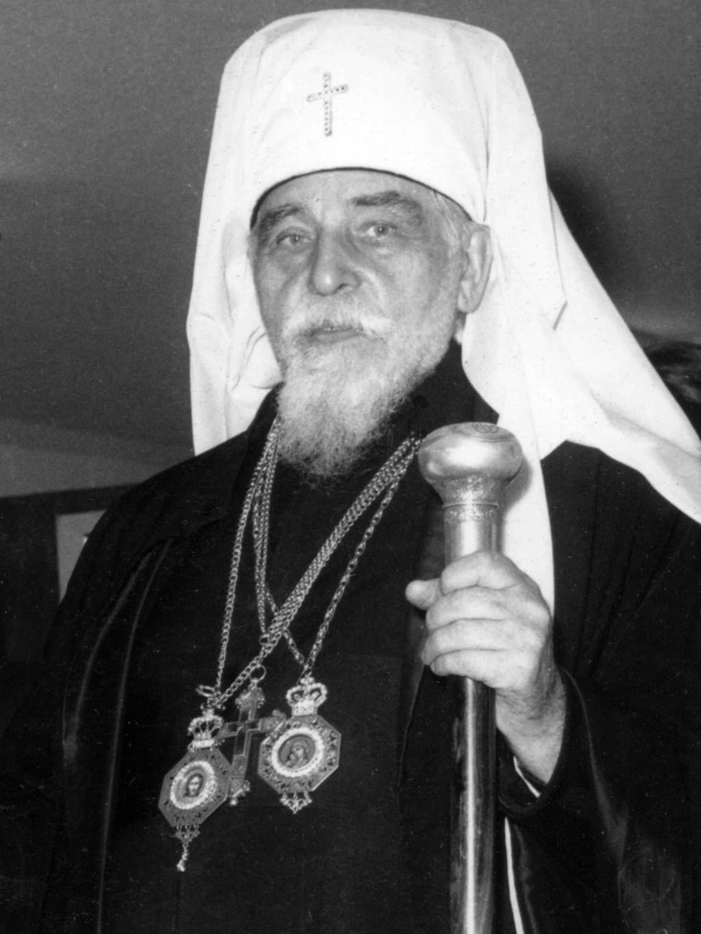 Cardinal Josyf Slipyj, métropolite gréco-catholique ukrainien, après ses 18 années de Goulag soviétique