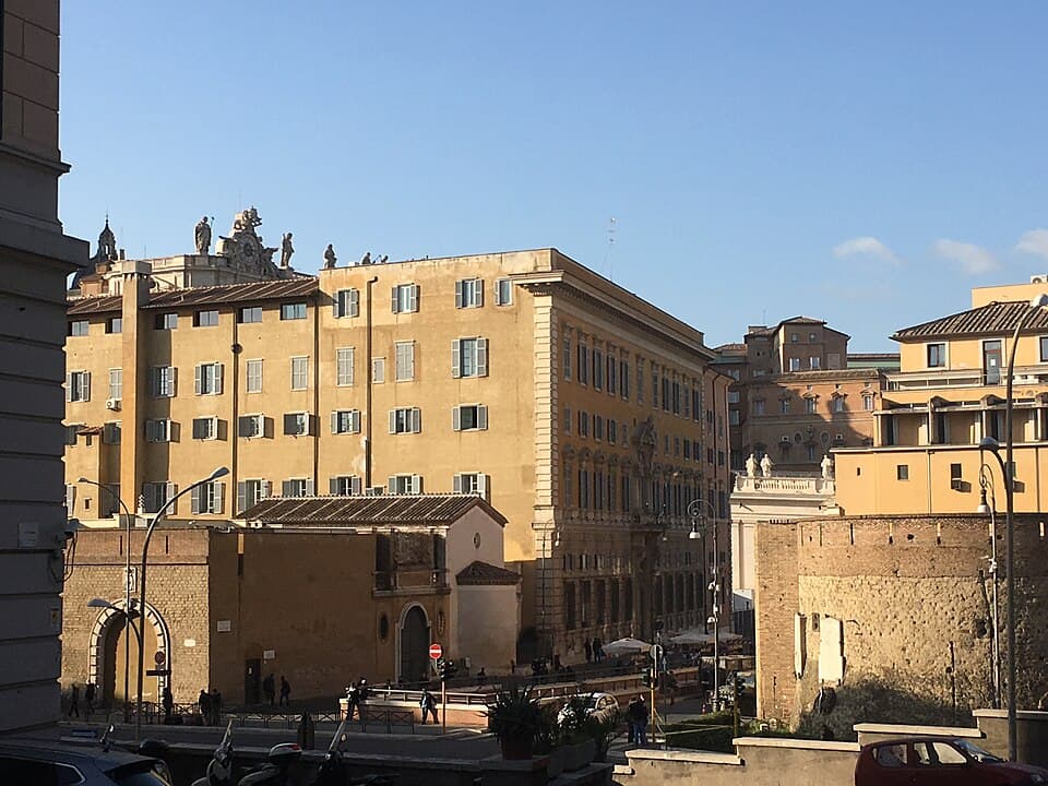 Palazzo del Sant'Uffizio, seat of the Dicastery for the Doctrine of the Faith, Vatican