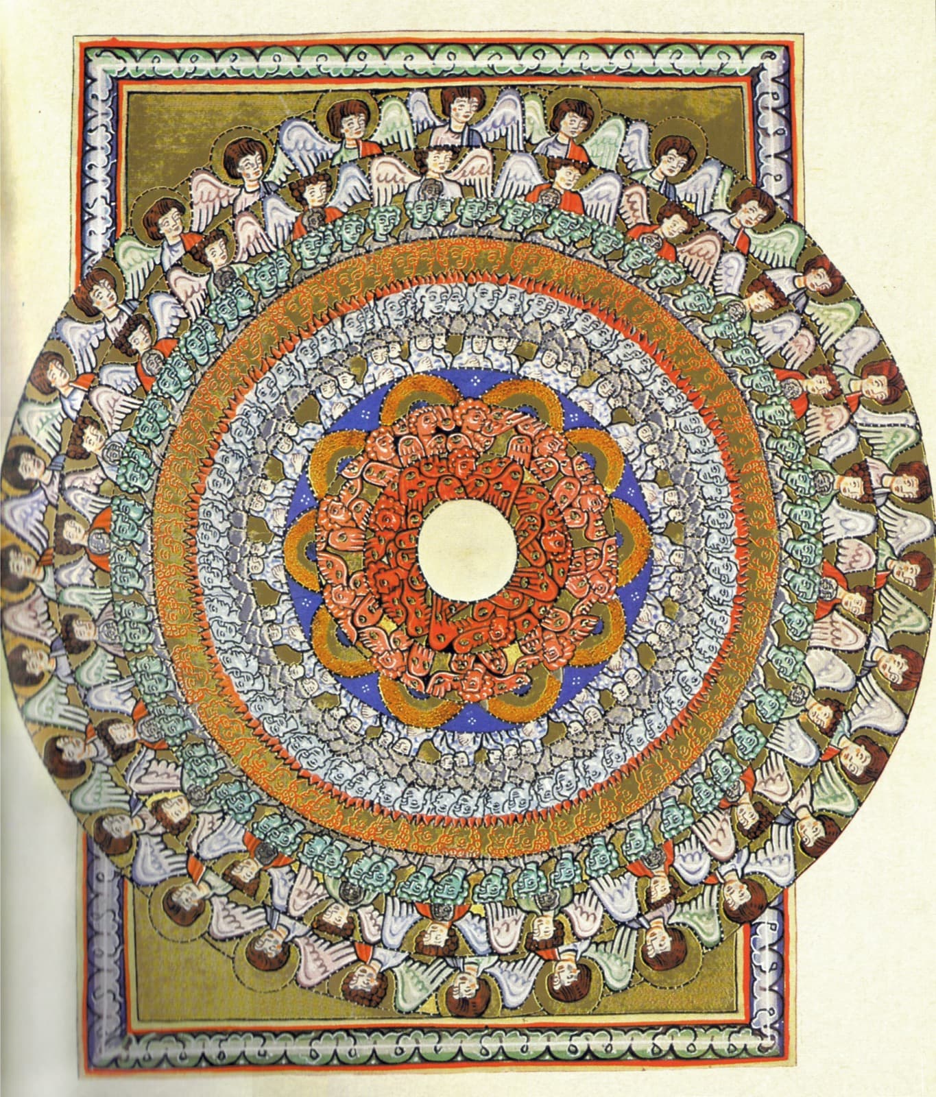 Miniatura dello Scivias di Ildegarda di Bingen