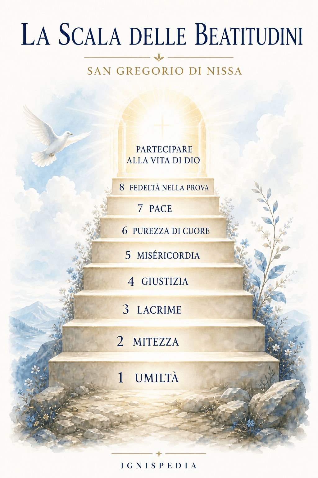Scala spirituale delle otto Beatitudini secondo san Gregorio di Nissa