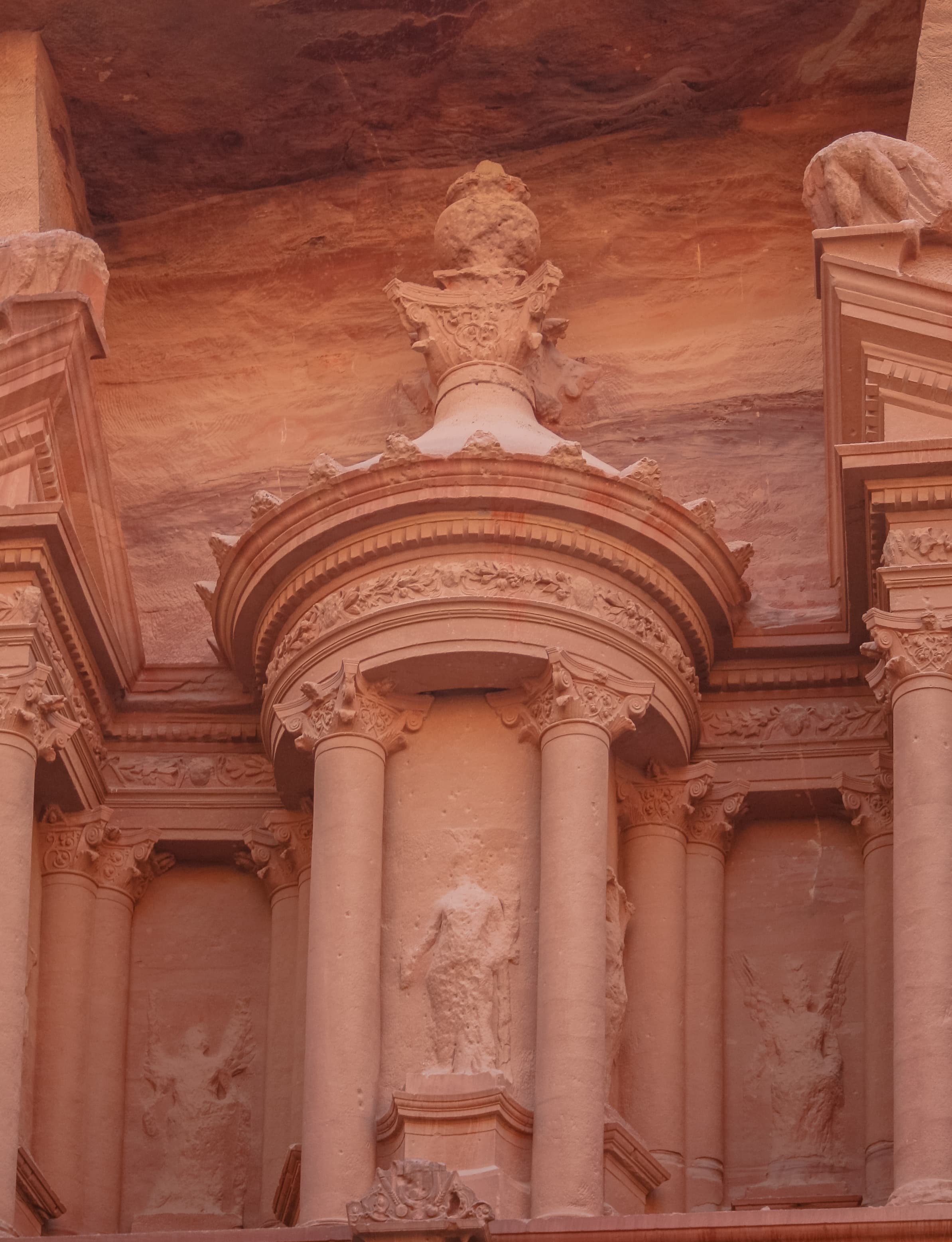 O Tesouro de Petra na Jordânia, na antiga terra de Edom