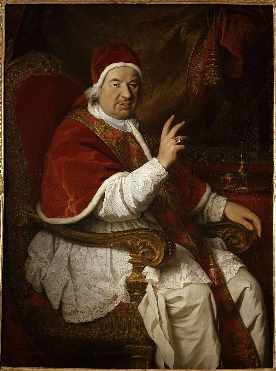 Portrait du pape Benoît XIV, Prospero Lambertini