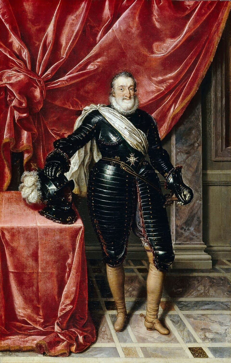 Portrait d'Henri IV par Frans Pourbus le Jeune