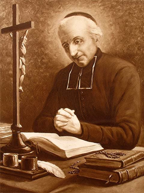 Portrait de saint André-Hubert Fournet, fondateur des Filles de la Croix