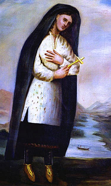 Saint Kateri Tekakwitha, first Native woman of North America canonized