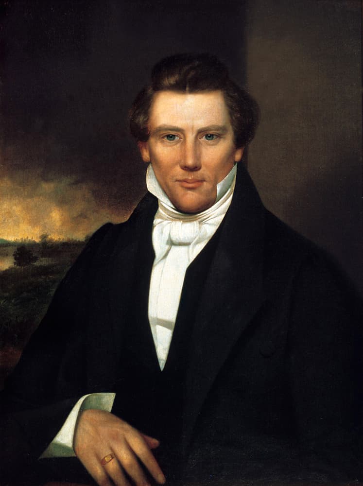Gemäldeporträt von Joseph Smith Jr., Gründer der Kirche Jesu Christi der Heiligen der Letzten Tage