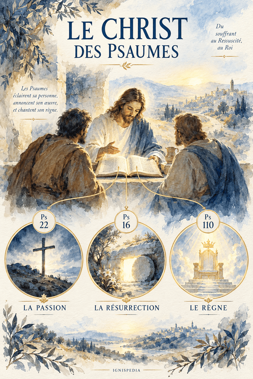 Le Christ et les psaumes de la Passion, de la Résurrection et du règne