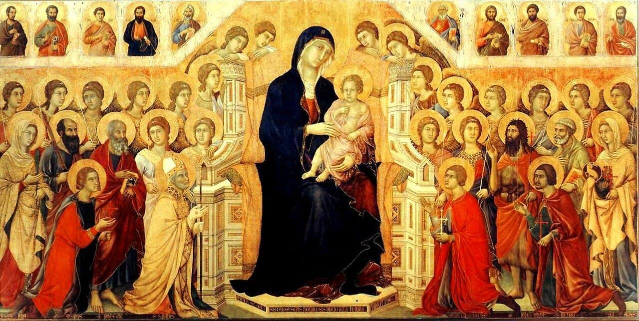 Haupttafel der Maestà Duccios