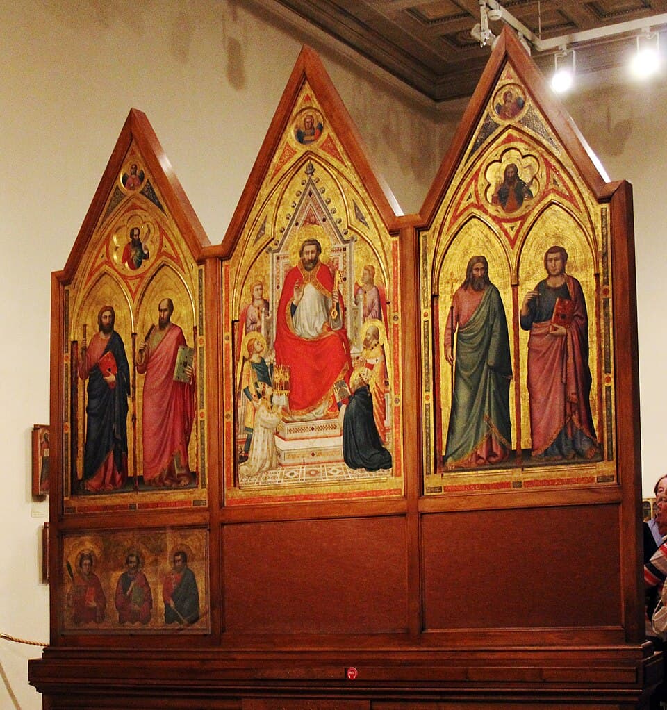 Das Stefaneschi-Triptychon von Giotto und seiner Werkstatt