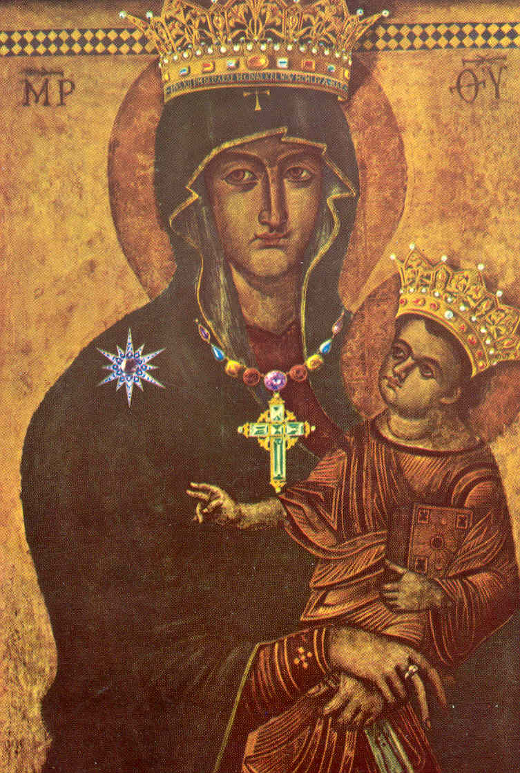 Коронованная Salus Populi Romani в Санта-Мария-Маджоре, Рим