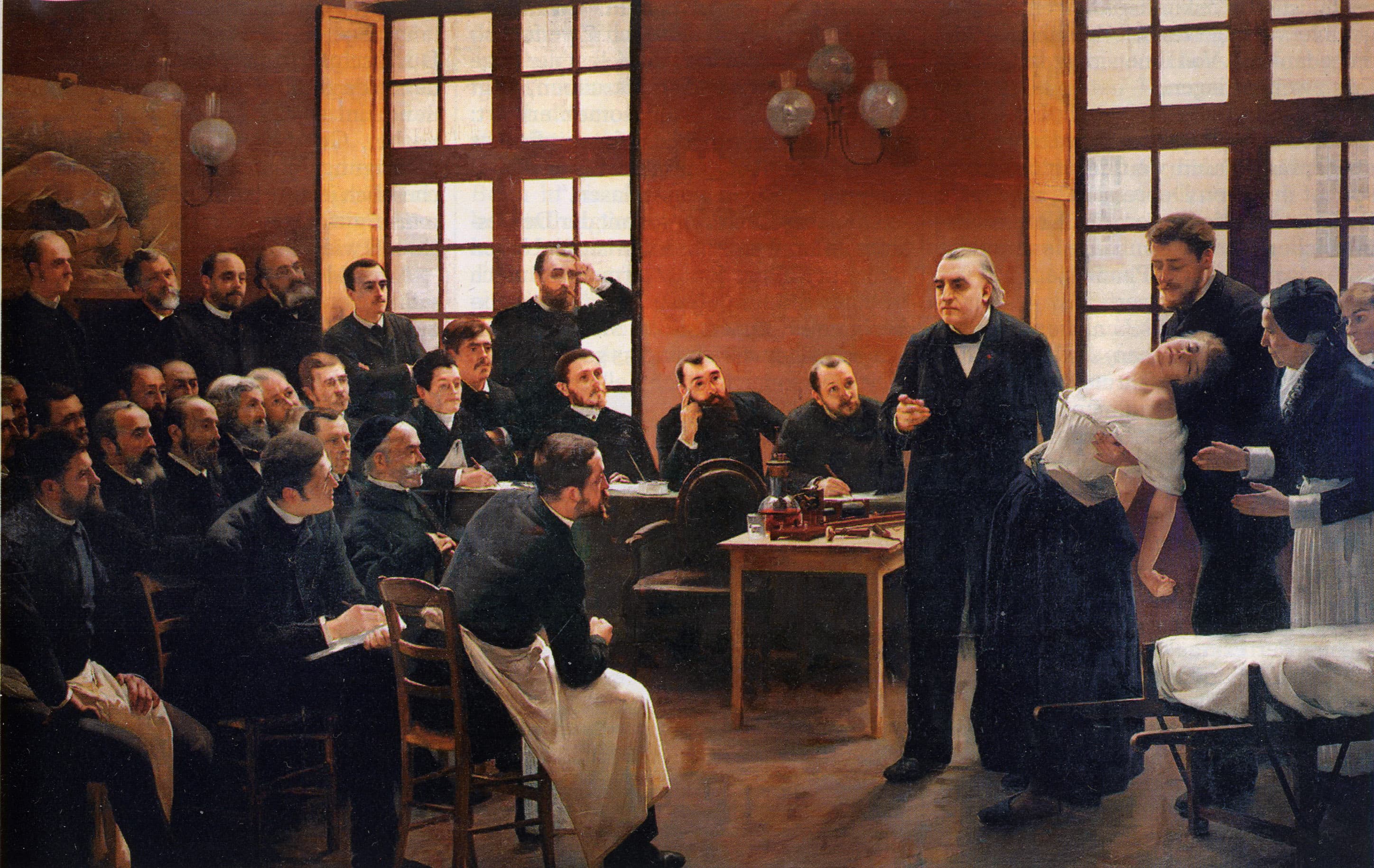 André Brouillet, Une leçon clinique à la Salpêtrière