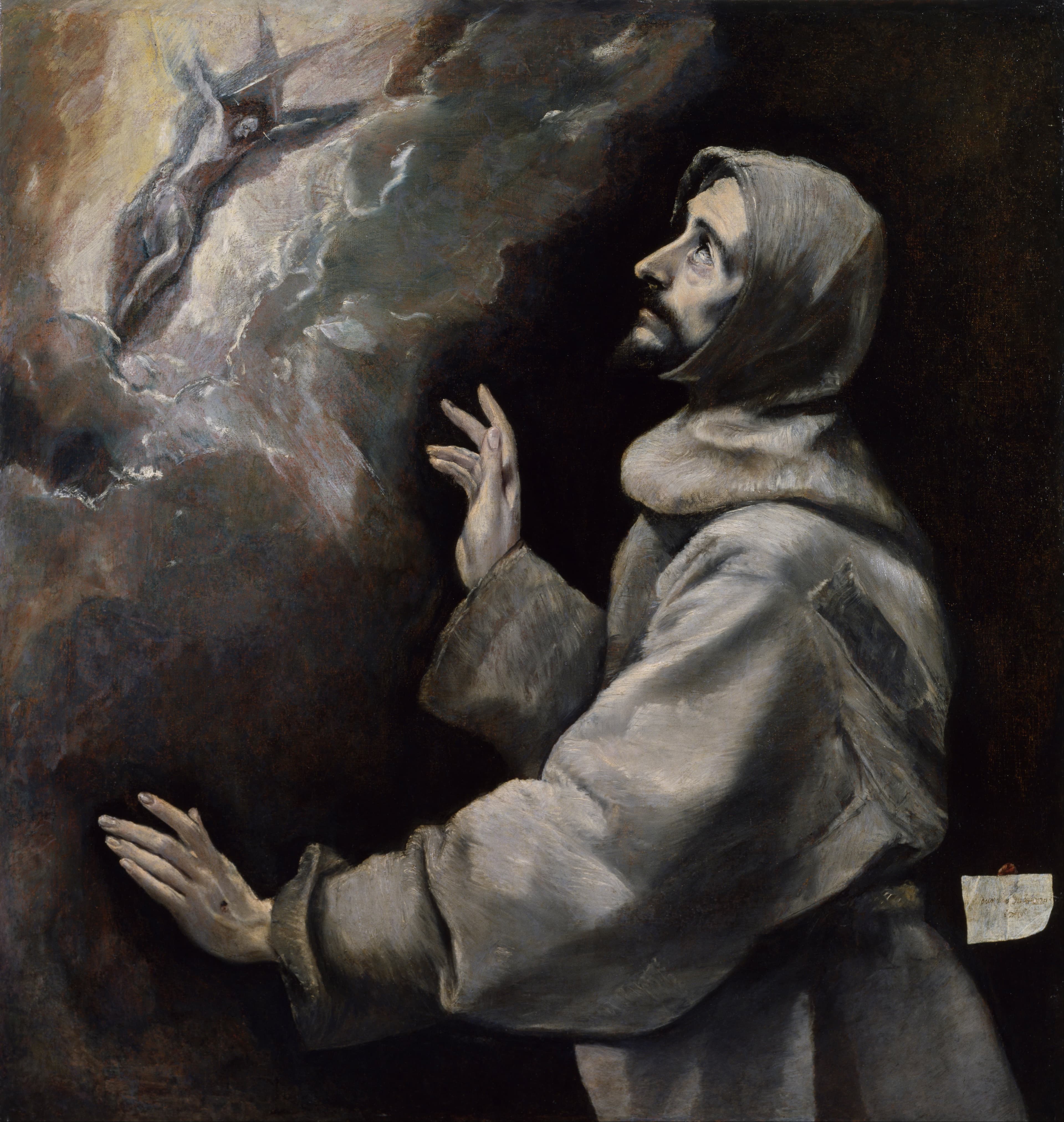 El Greco, Saint François recevant les stigmates