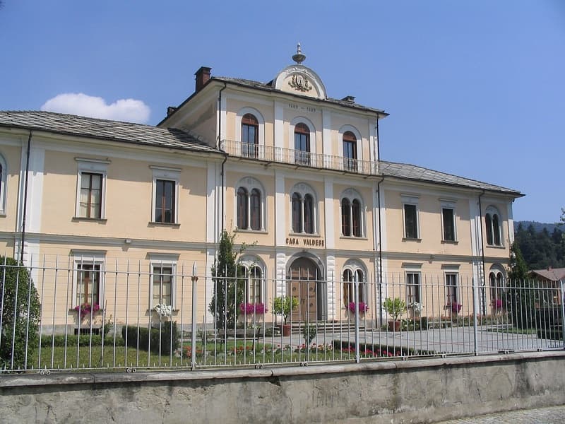 La Casa Valdese à Torre Pellice, siège de la direction de l’Église vaudoise