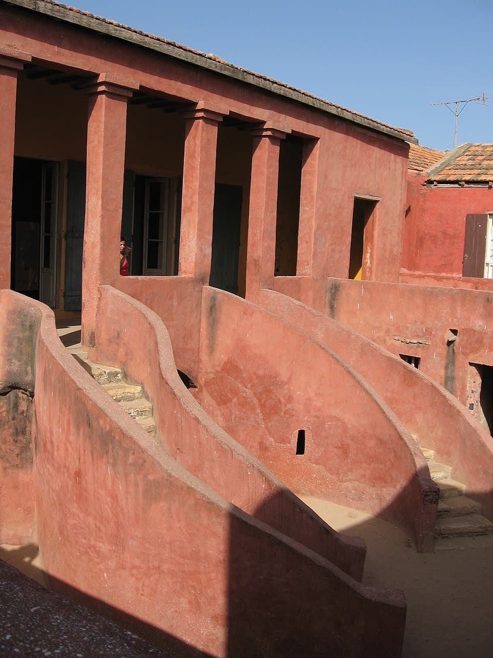 Maison des Esclaves sur l'île de Gorée au Sénégal