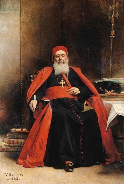 Portrait du cardinal Charles Lavigerie par Léon Bonnat