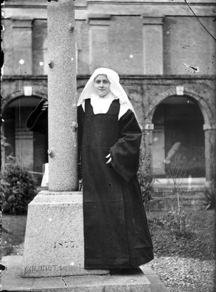 Saint Thérèse of Lisieux in Carmelite habit