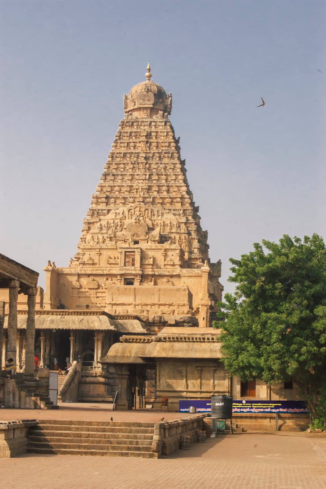 Brihadisvara Temple at Thanjavur, a great Hindu sanctuary of Tamil Nadu