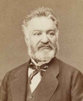 Fotografisches Porträt von Louis Veuillot um 1870, gemeinfrei