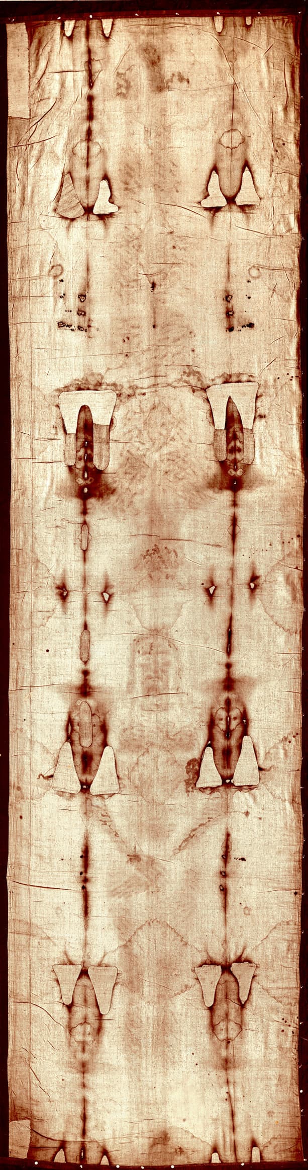 The Holy Shroud of Turin, photographic negative by Giuseppe Enrie (1931)