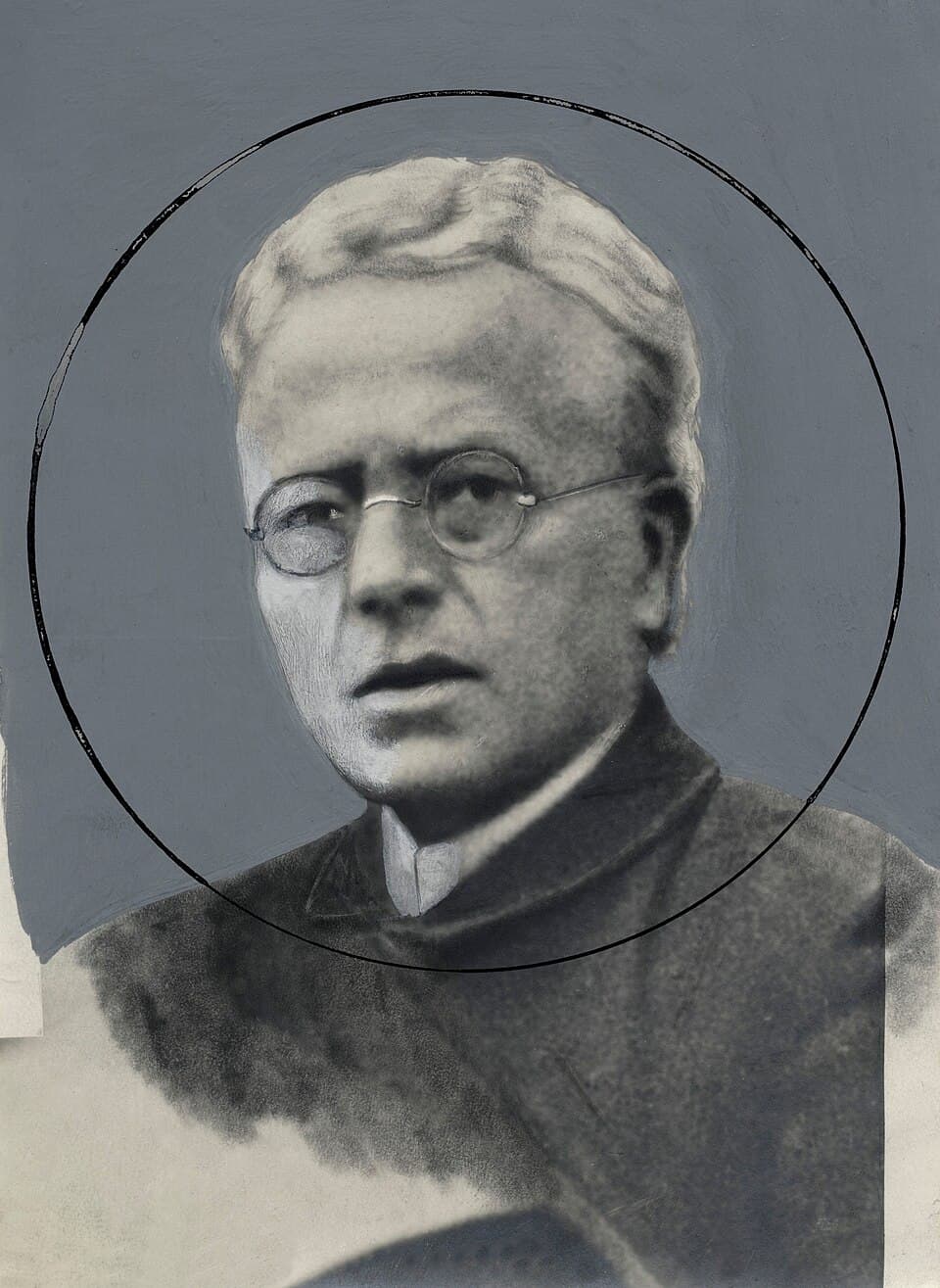 Portrait du curé Josef Naber, confesseur et directeur spirituel de Thérèse Neumann