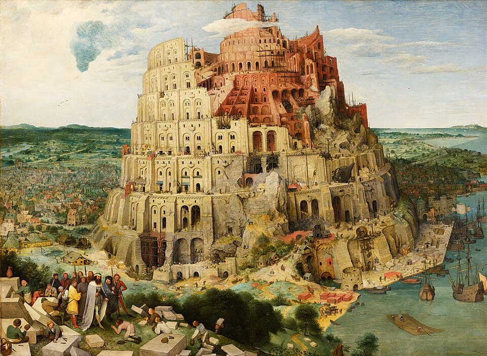 Pieter Bruegel der Ältere — Der Turmbau zu Babel (1563)
