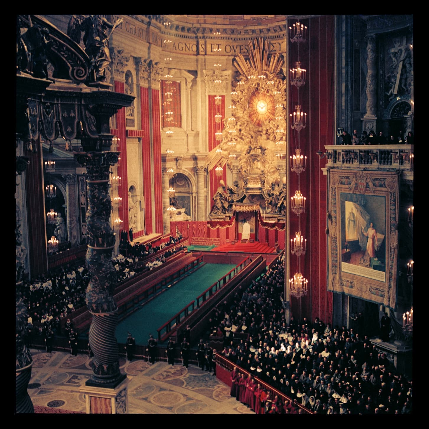 Assembly of the Second Vatican Council in Saint Peter's Basilica