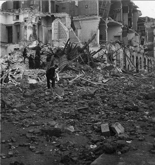 Rovine di Messina dopo il terremoto del 28 dicembre 1908
