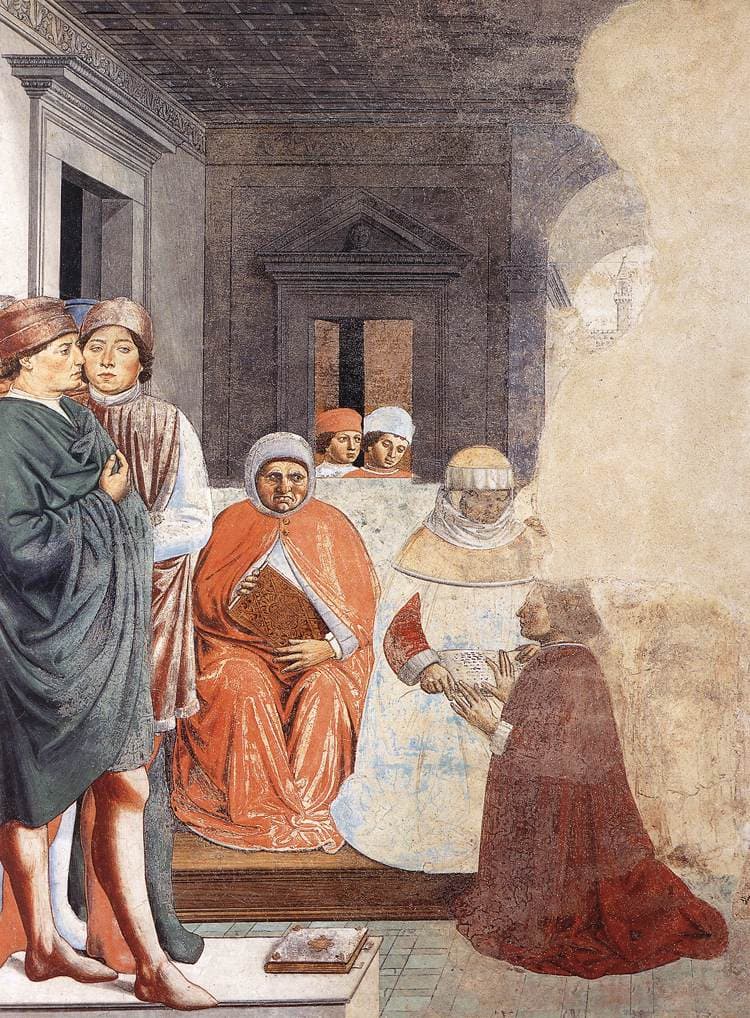 Agostino studente a Cartagine, affresco di Benozzo Gozzoli