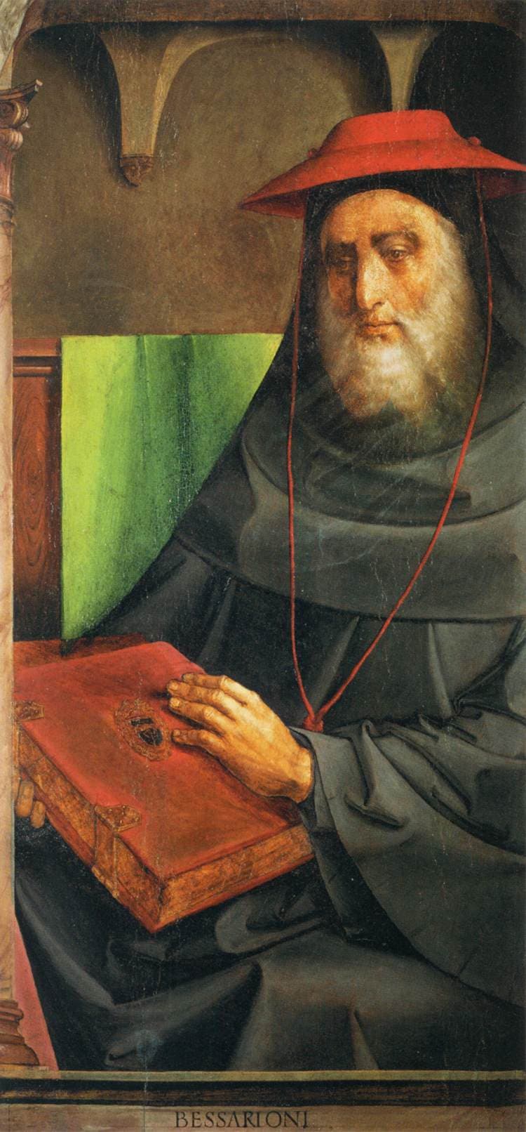 Ritratto del cardinale Bessarione di Joos van Gent