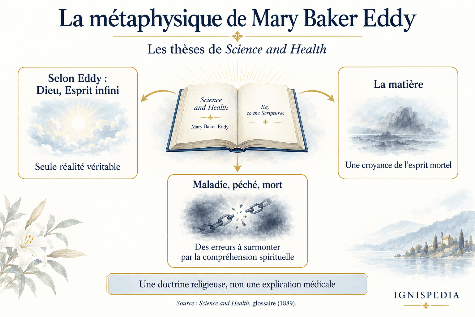 La matière et la maladie dans la métaphysique de Mary Baker Eddy