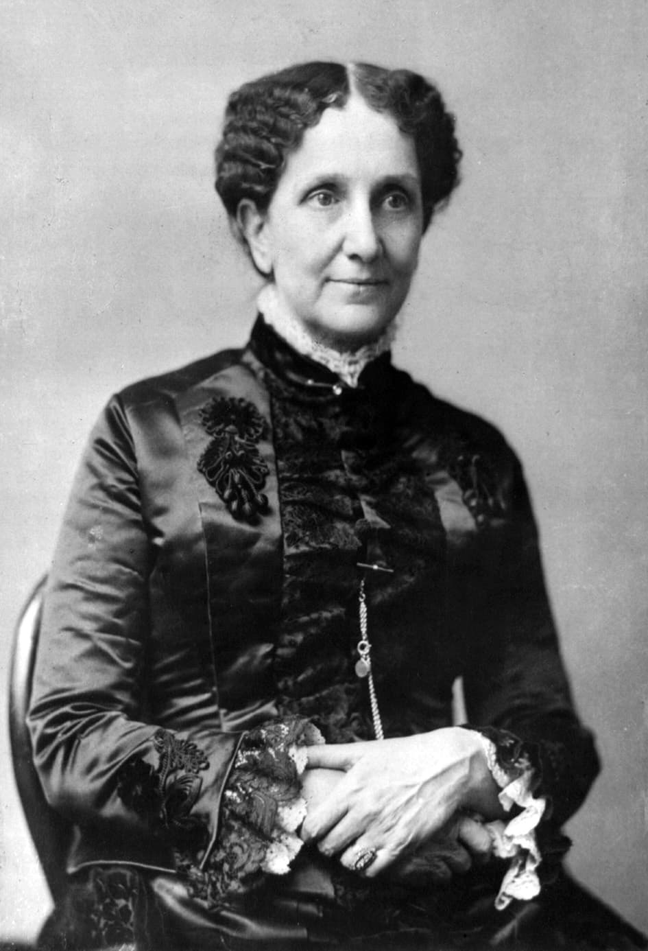 Library of Congress'ta korunan Mary Baker Eddy'nin fotoğrafik portresi