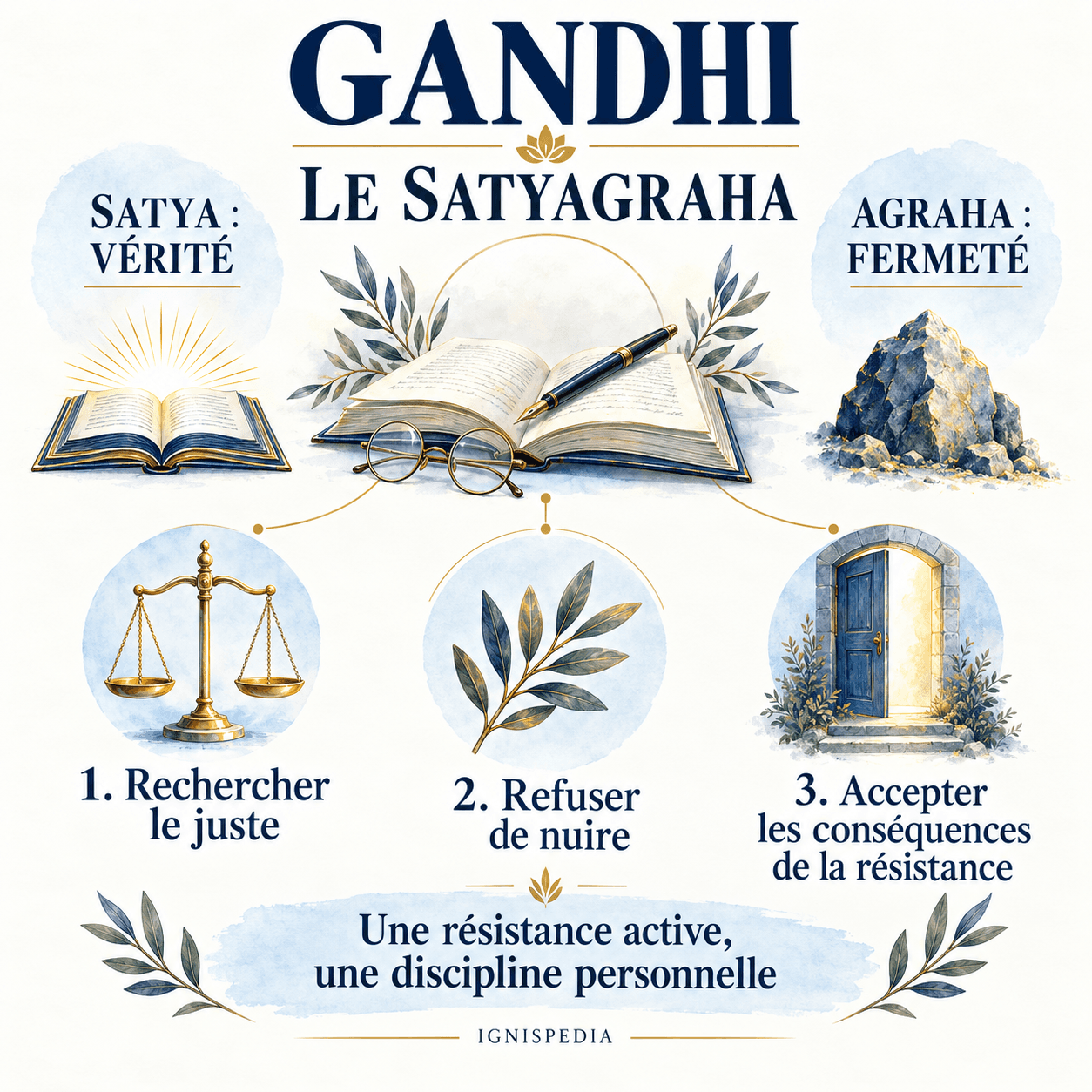 Verità, fermezza e resistenza non violenta in Gandhi